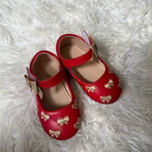 Babygirl red flats
